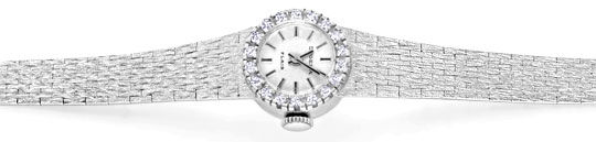 Foto 1 - Dugena Damen Diamant-Armbanduhr 0,40ct Weißgold Topuhr, U1274